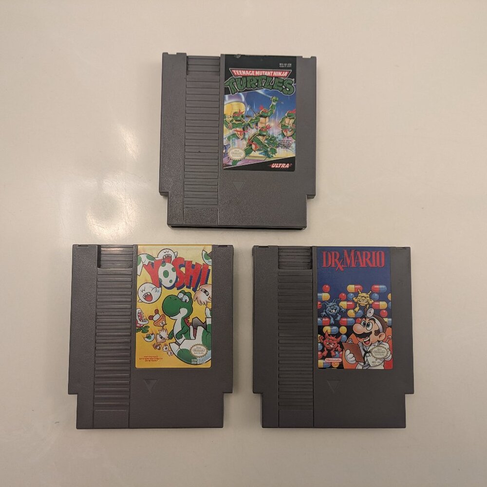 Nintendo NES Games (set of 3)